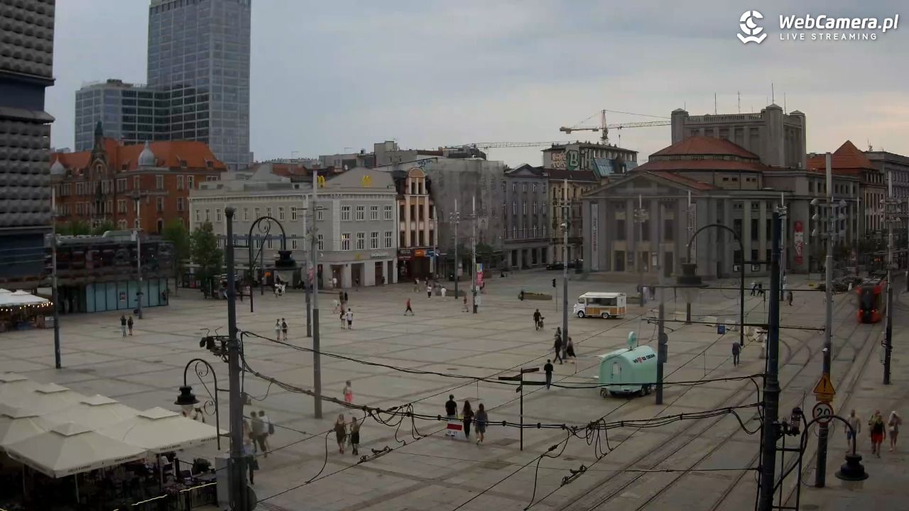 Katowice - Rynek - 16 sierpień 2026, 18:08