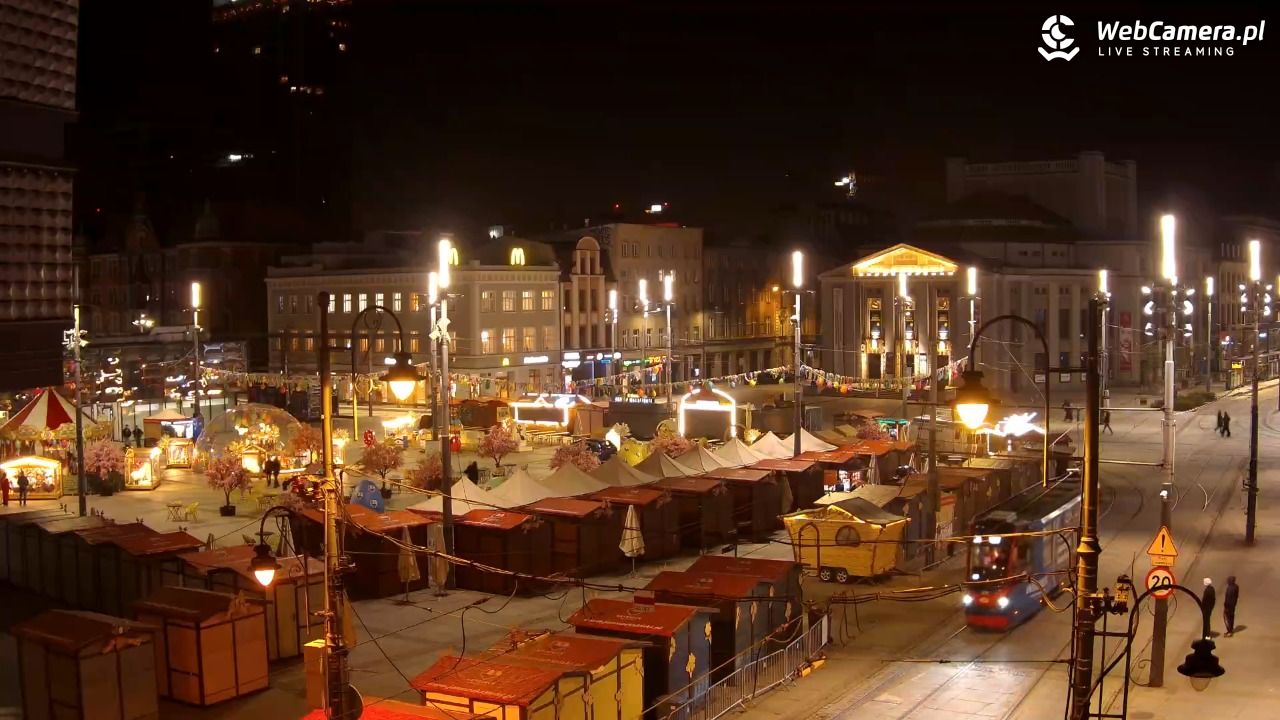 Katowice - Rynek - 03 kwiecień 2026, 21:45