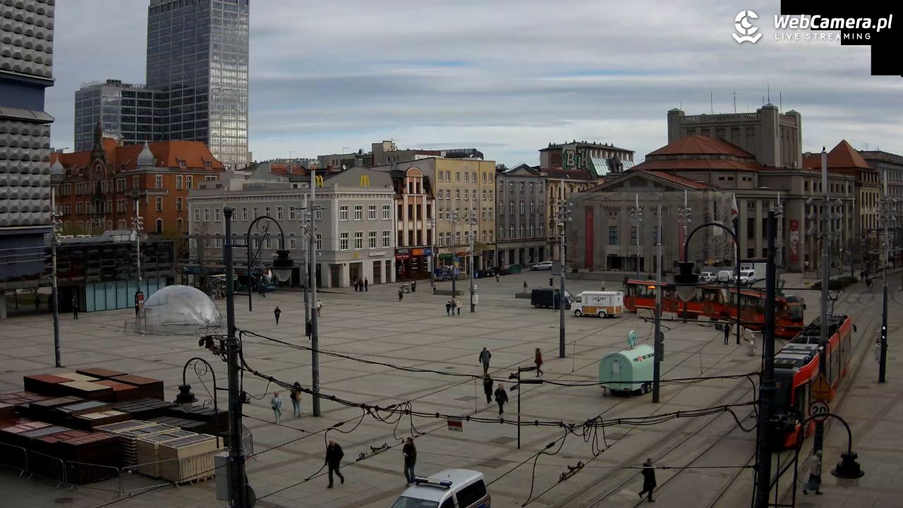 Katowice Rynek - 30 październik 2025, 09:57