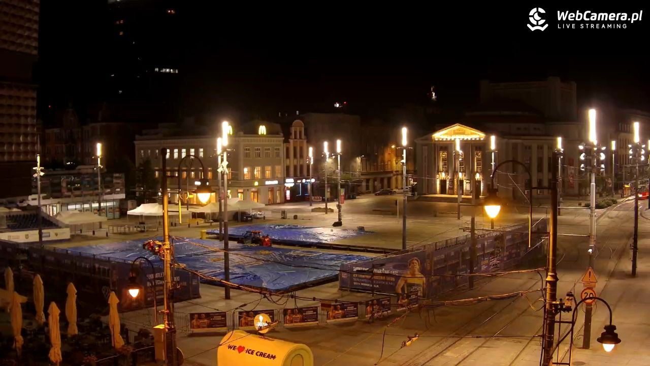 Katowice - Rynek - 20 sierpień 2026, 01:56