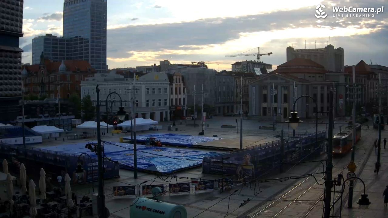 Katowice - Rynek - 20 sierpień 2026, 06:48