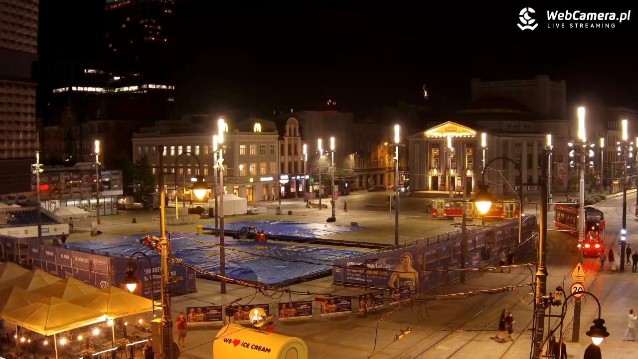 Katowice - Rynek - 19 sierpień 2026, 21:03