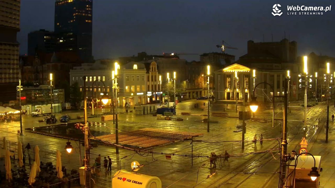 Katowice - Rynek - 17 sierpień 2026, 20:25