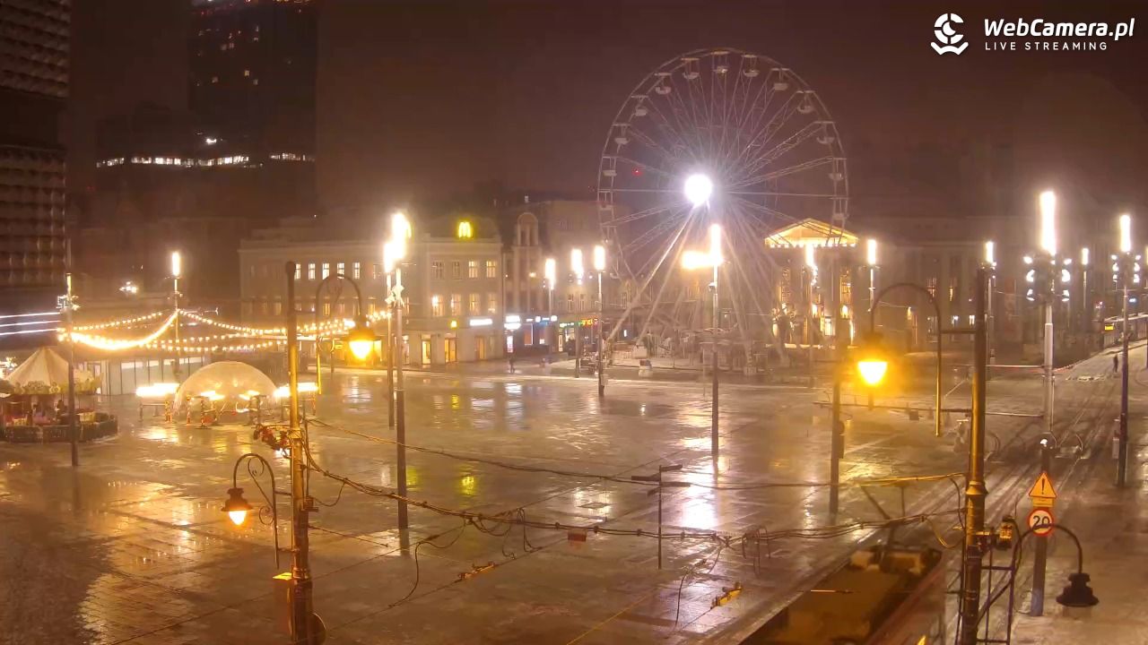 Katowice - Rynek - 03 luty 2026, 21:55