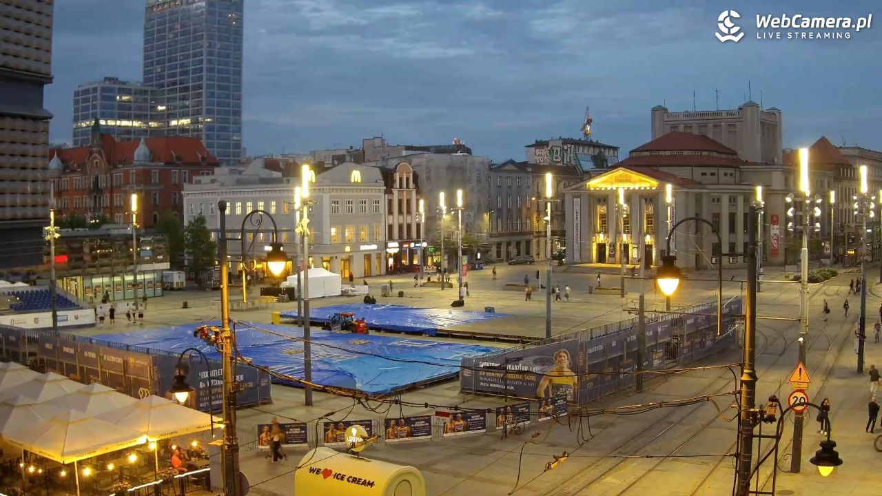 Katowice - Rynek - 19 sierpień 2026, 20:15