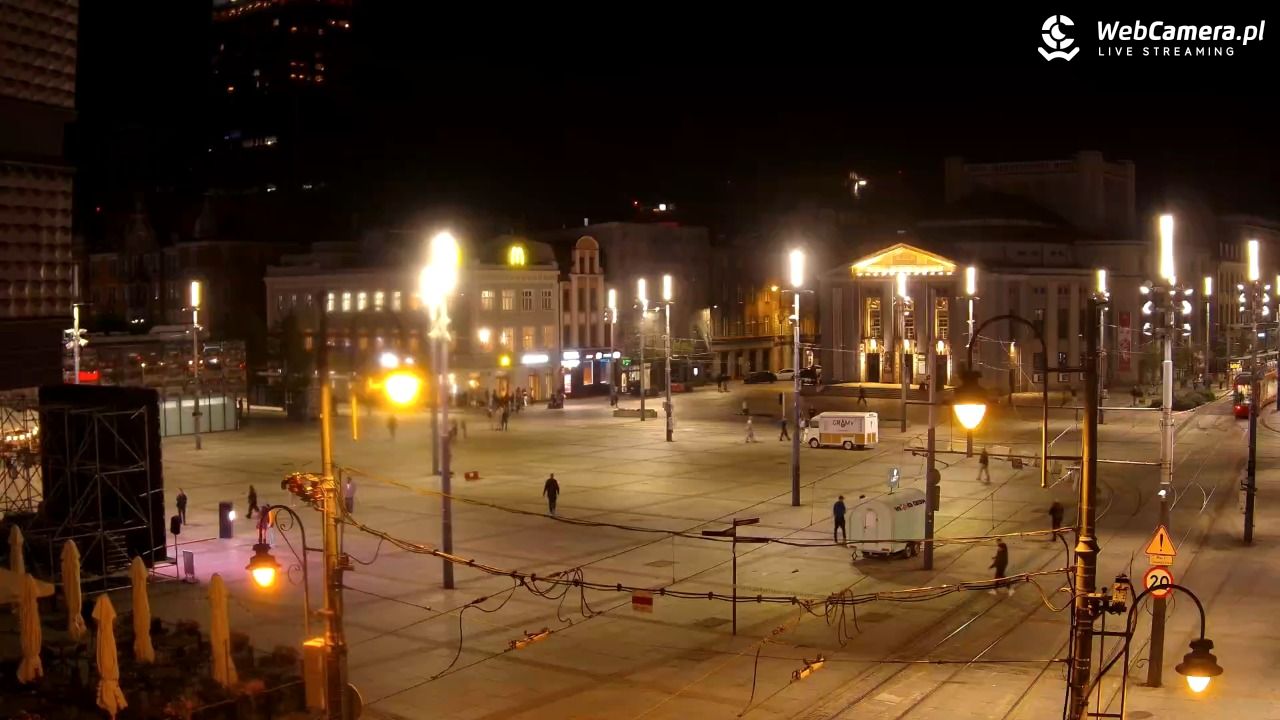 Katowice - Rynek - 03 październik 2026, 21:58
