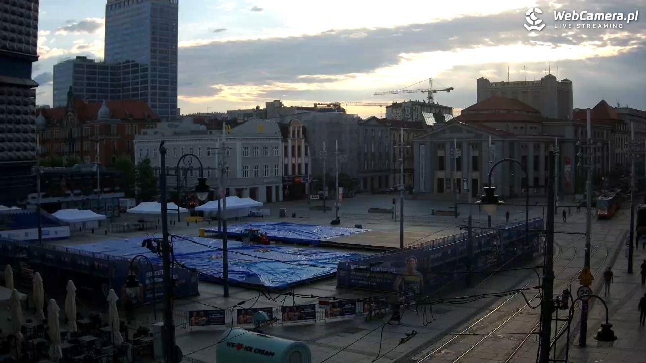 Katowice - Rynek - 20 sierpień 2026, 06:48