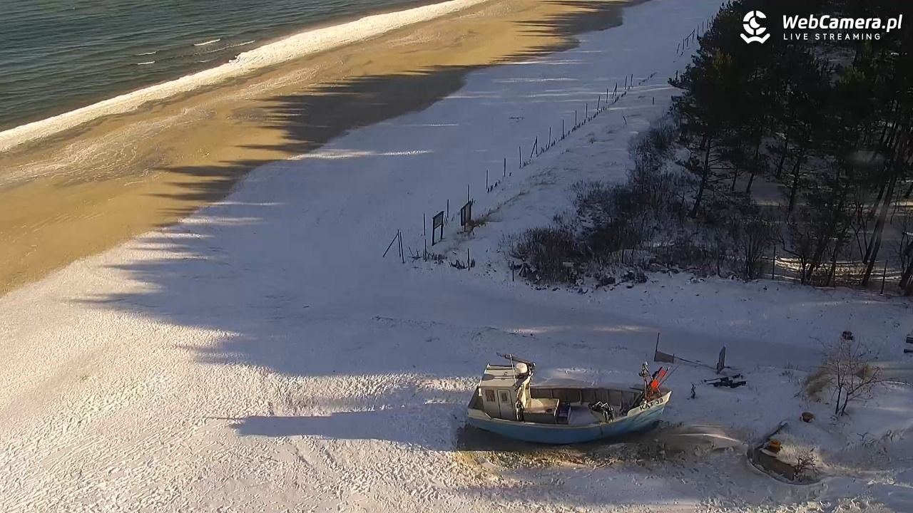 KĄTY RYBACKIE - plaża - 16 luty 2026, 10:32