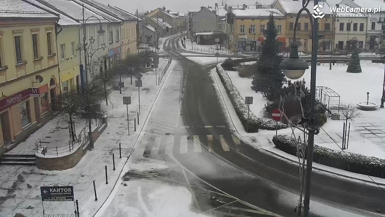 Kęty - widok na rynek - 11 styczeń 2026, 09:21