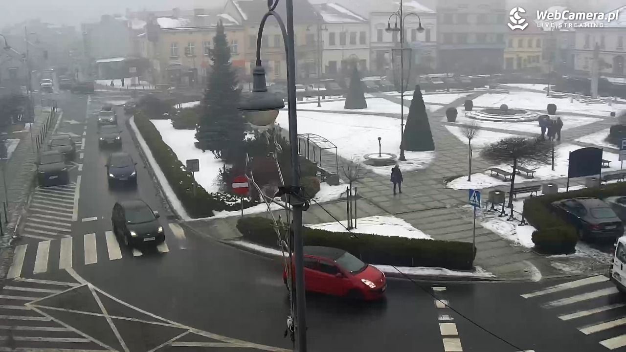 Kęty - widok na rynek - 15 styczeń 2026, 10:33