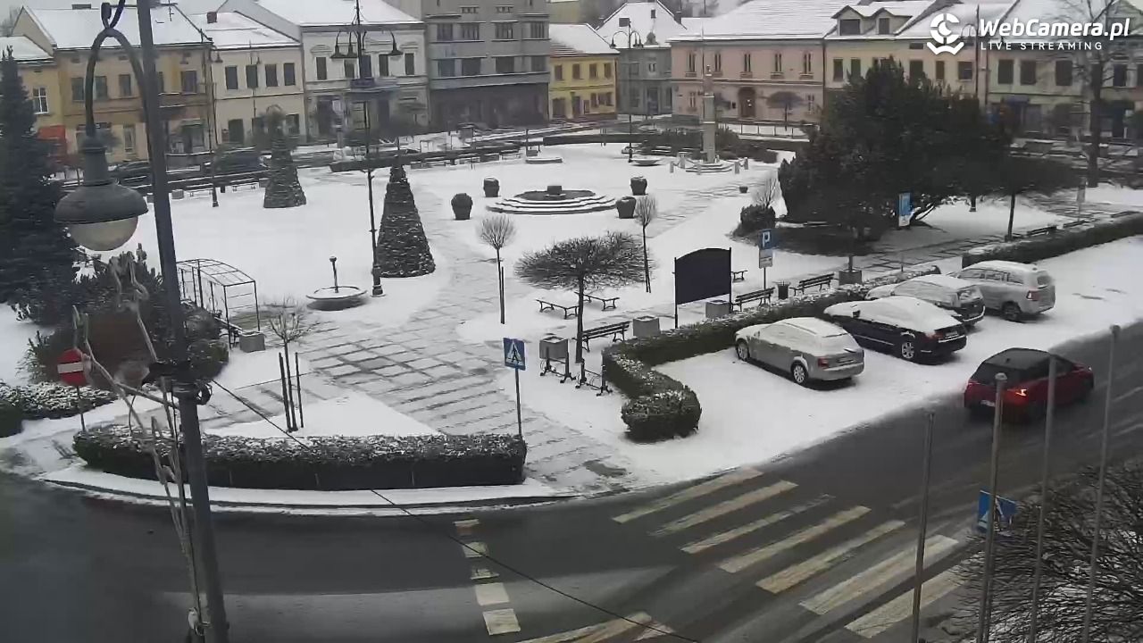 Kęty - widok na rynek - 11 styczeń 2026, 08:13