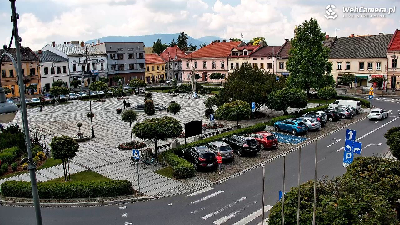 Kęty - widok na rynek - 02 czerwiec 2026, 10:31