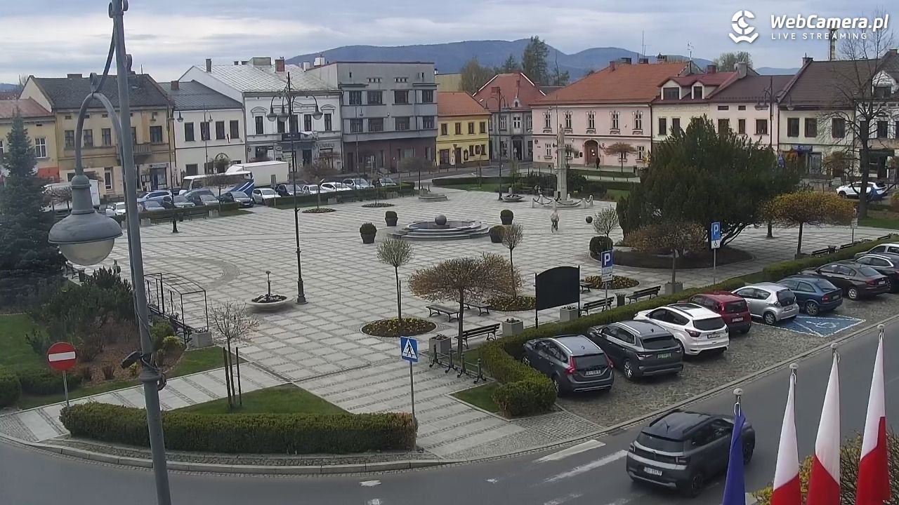 Kęty - widok na rynek - 14 kwiecień 2026, 10:17