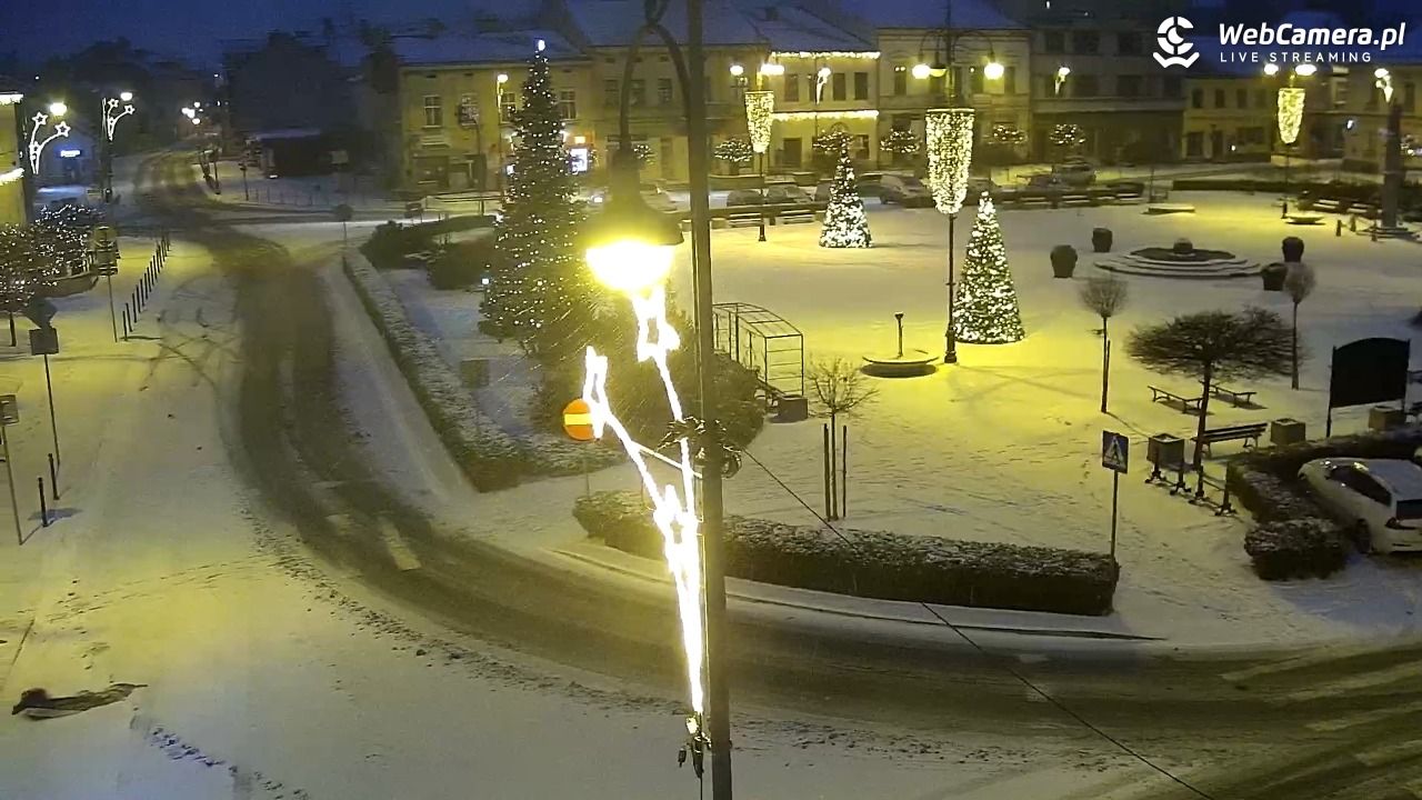 Kęty - widok na rynek - 11 styczeń 2026, 16:38