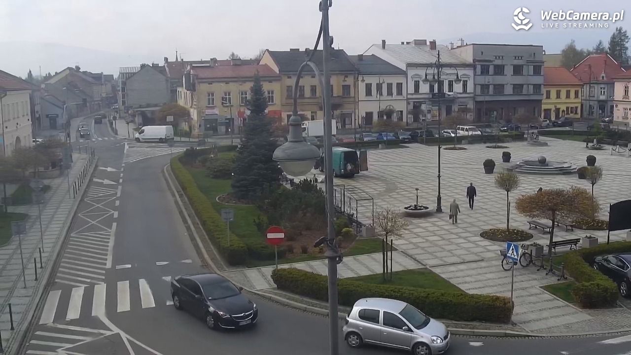 Kęty - widok na rynek - 16 kwiecień 2026, 08:46