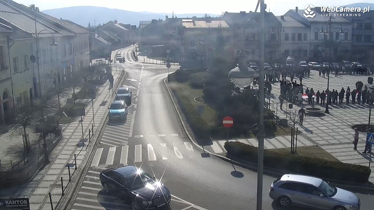 Kęty - widok na rynek - 01 marzec 2026, 11:30