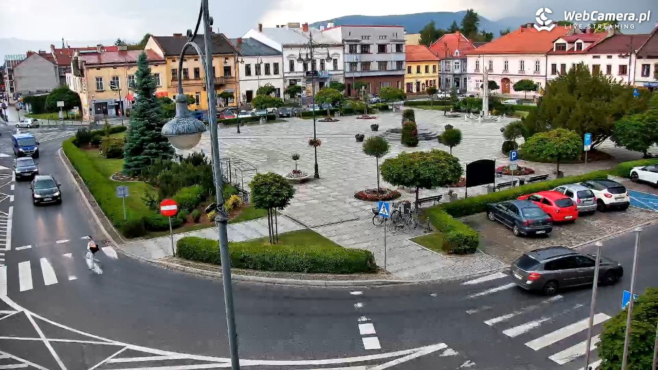 Kęty - widok na rynek - 03 czerwiec 2026, 14:06