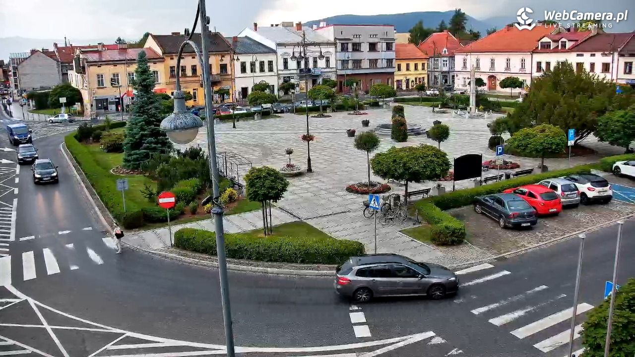 Kęty - widok na rynek - 03 czerwiec 2026, 14:06