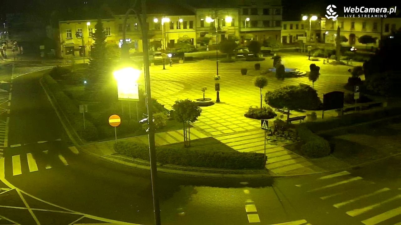 Kęty widok na rynek - 11 czerwiec 2025, 22:05