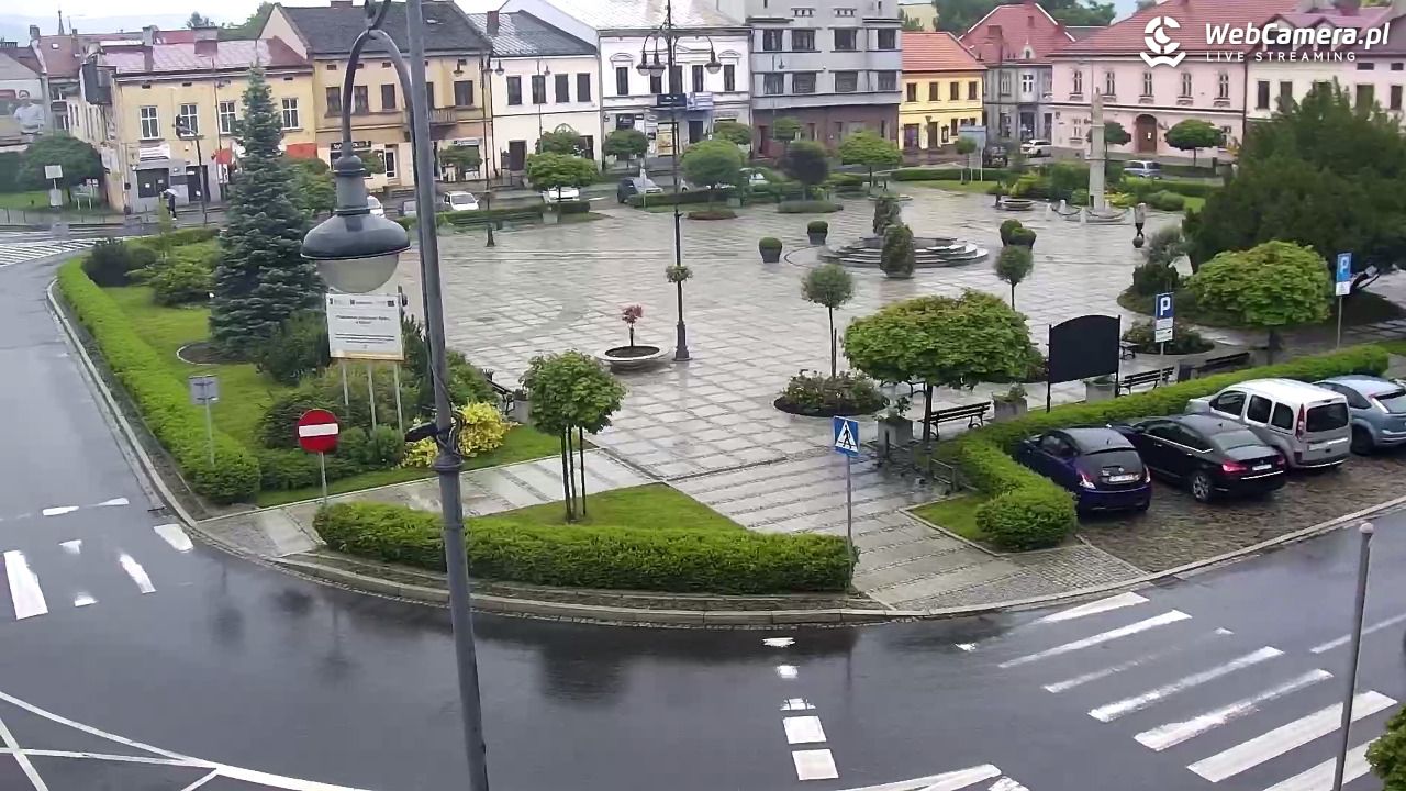 Kęty widok na rynek - 08 czerwiec 2025, 16:11