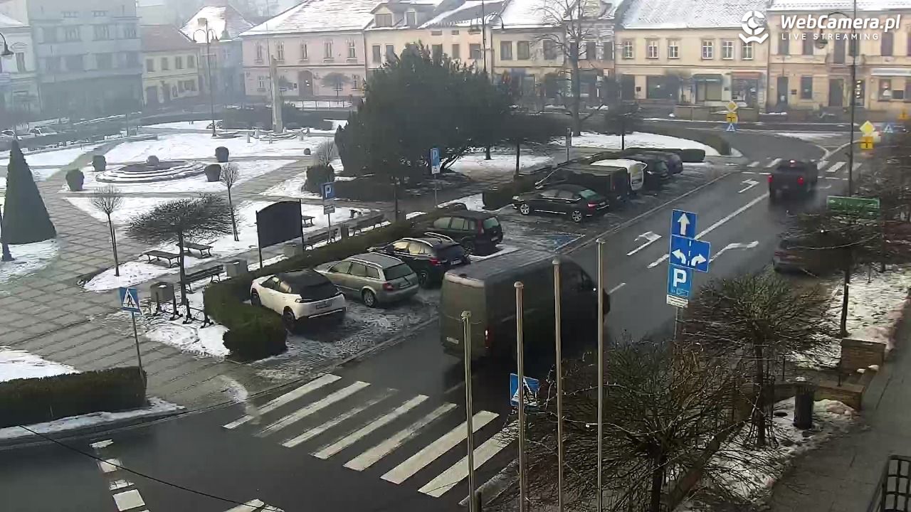 Kęty - widok na rynek - 15 styczeń 2026, 08:13