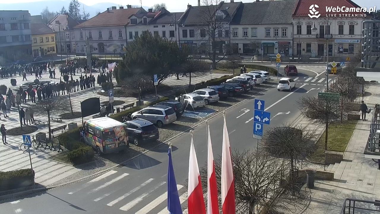 Kęty - widok na rynek - 01 marzec 2026, 11:47