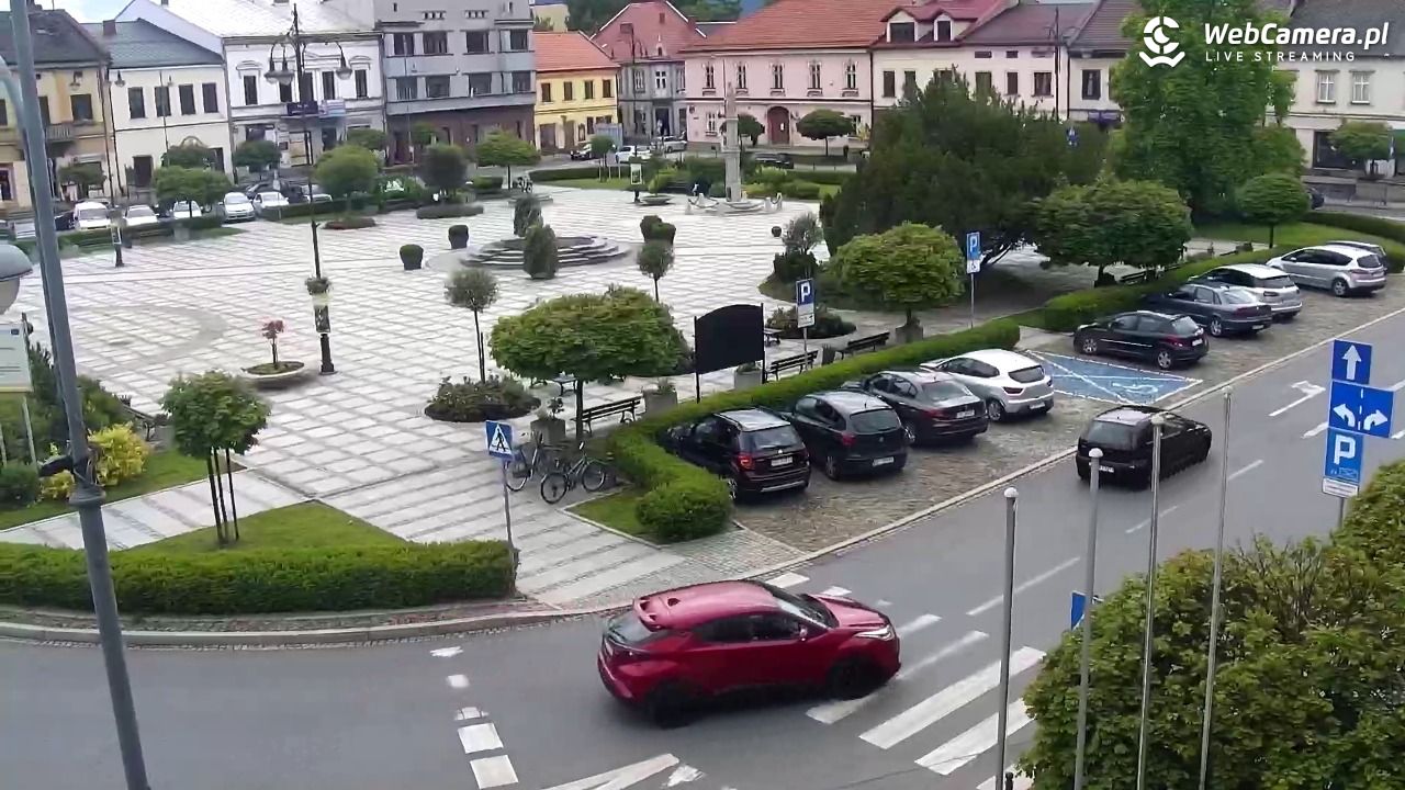 Kęty widok na rynek - 11 czerwiec 2025, 16:32