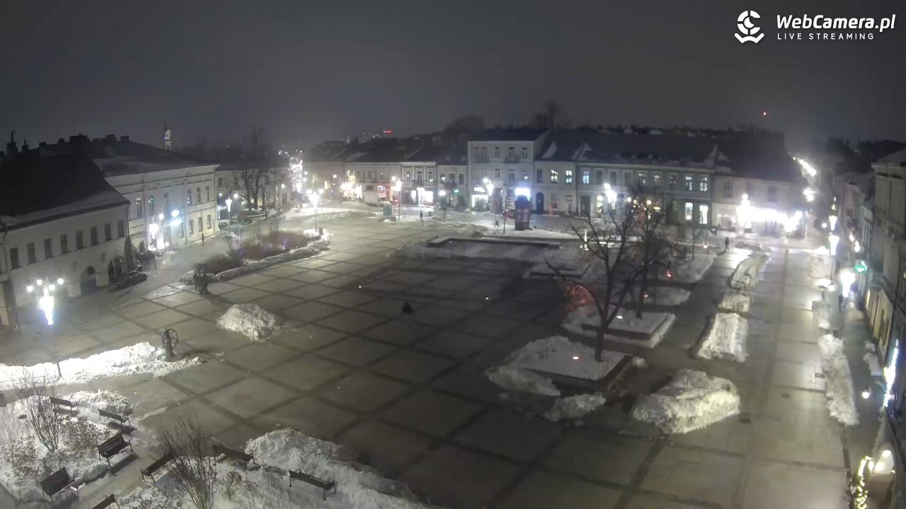 KIELCE - widok na rynek - 16 styczeń 2026, 17:24