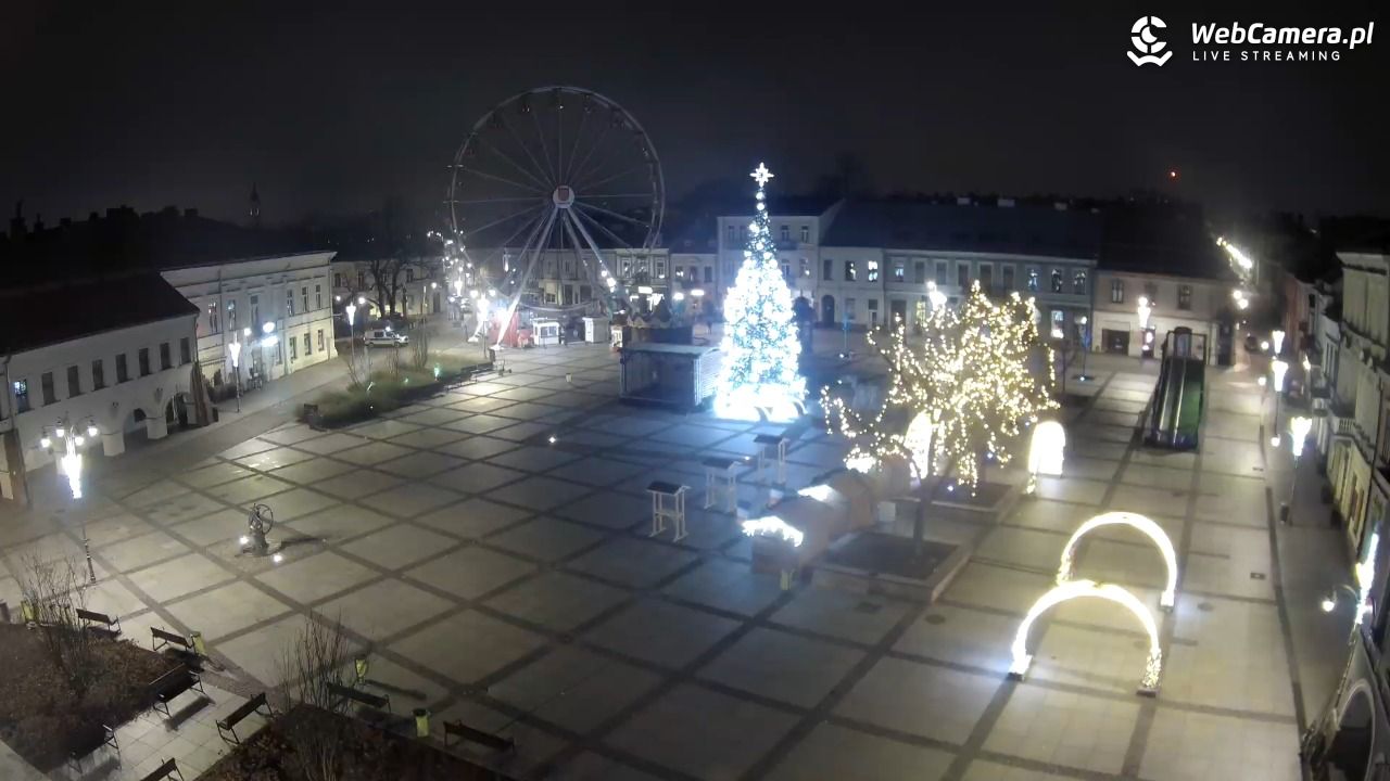 KIELCE - widok na rynek - 07 grudzień 2025, 05:36