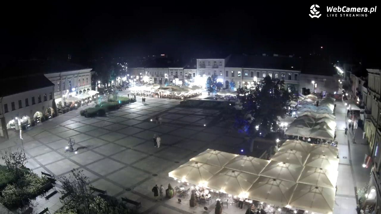 KIELCE - widok na rynek - 14 sierpień 2026, 23:48