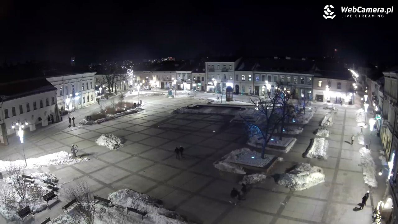 KIELCE - widok na rynek - 17 styczeń 2026, 17:14