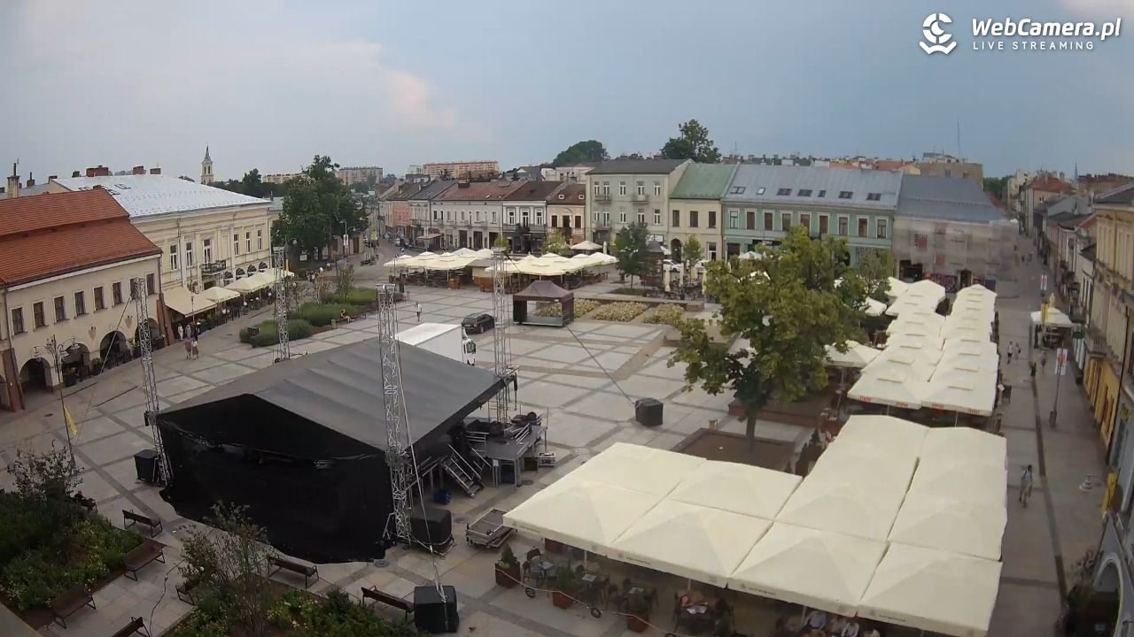 KIELCE - widok na rynek - 29 czerwiec 2026, 17:50