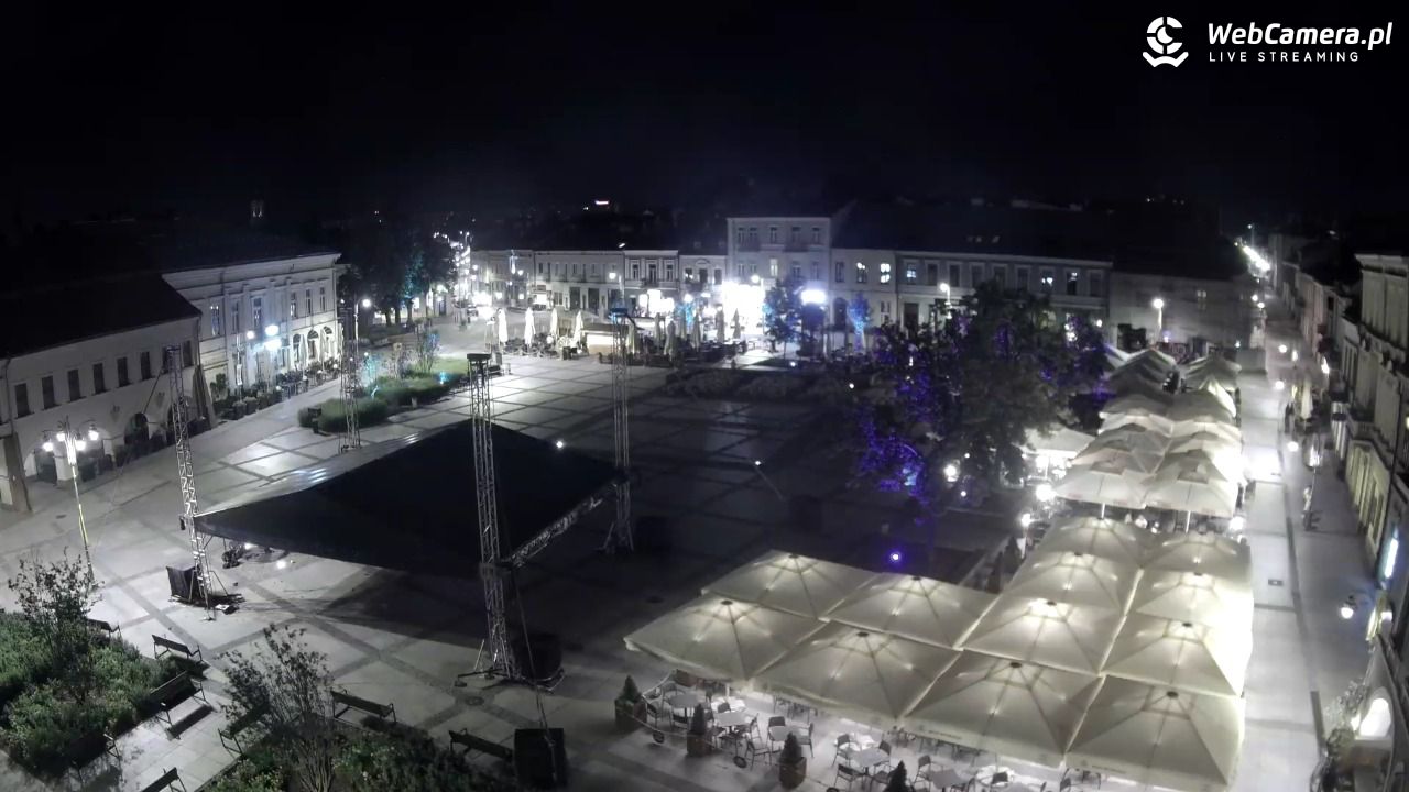 KIELCE - widok na rynek - 30 czerwiec 2026, 00:14