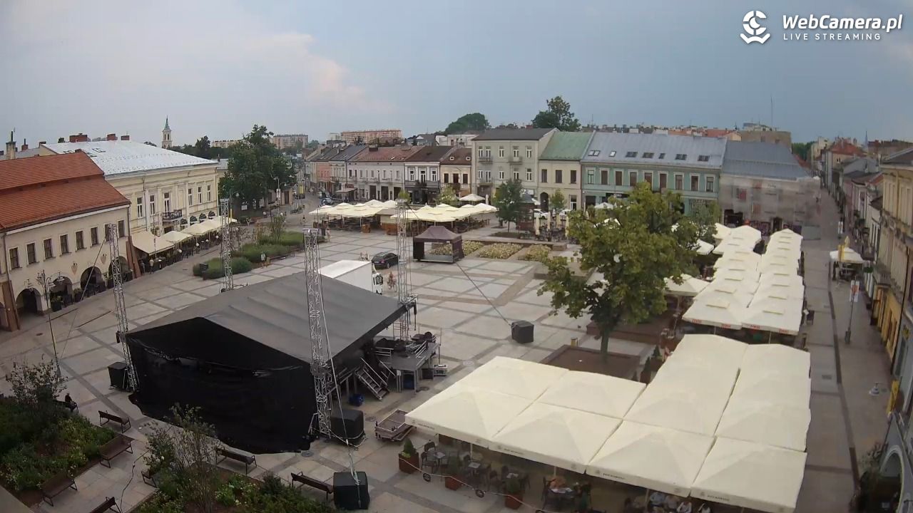 KIELCE - widok na rynek - 29 czerwiec 2026, 17:50