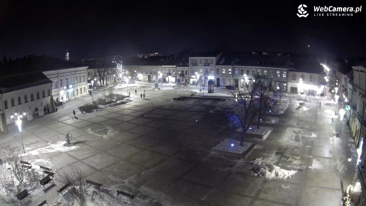 KIELCE - widok na rynek - 19 styczeń 2026, 18:08