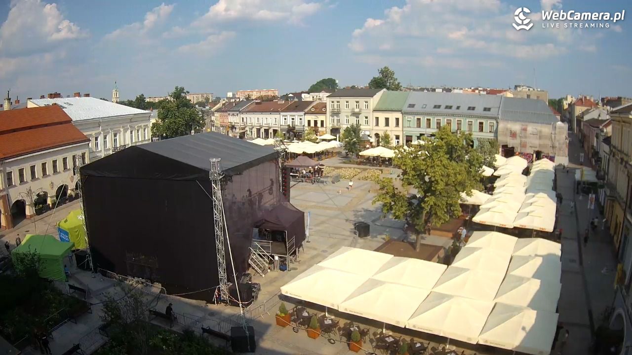 KIELCE - widok na rynek - 28 czerwiec 2026, 17:10