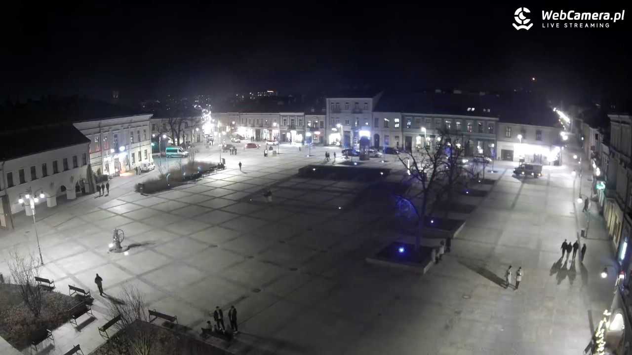 KIELCE - widok na rynek - 07 marzec 2026, 21:05