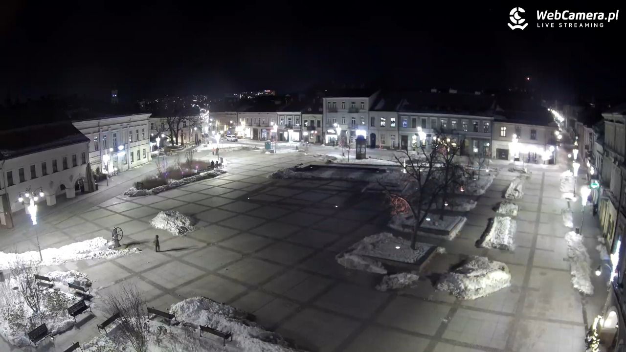 KIELCE - widok na rynek - 17 styczeń 2026, 17:19