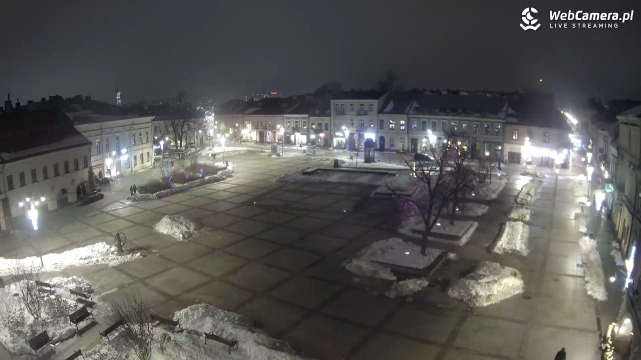 KIELCE - widok na rynek - 16 styczeń 2026, 18:37