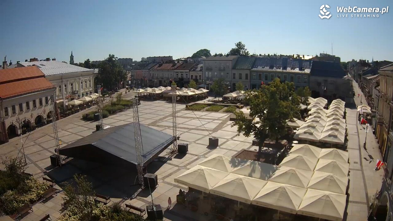 KIELCE - widok na rynek - 09 sierpień 2026, 09:39
