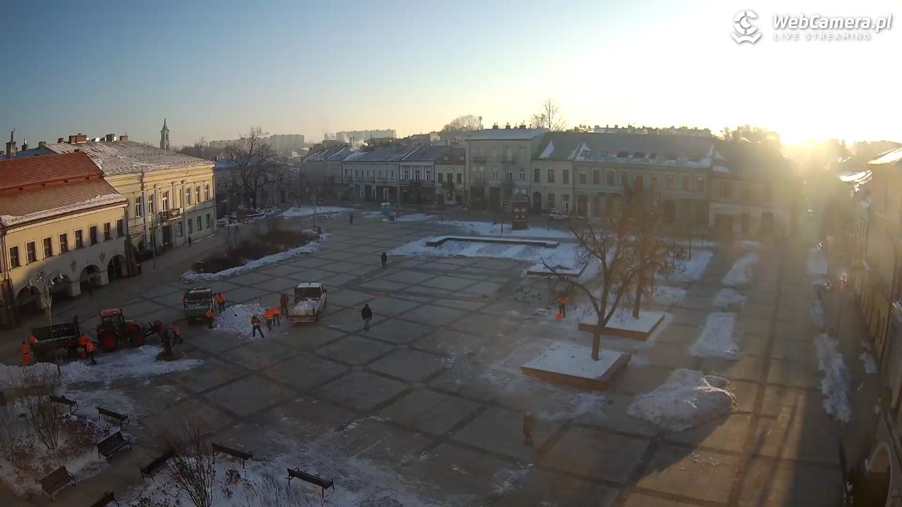 KIELCE - widok na rynek - 19 styczeń 2026, 08:38