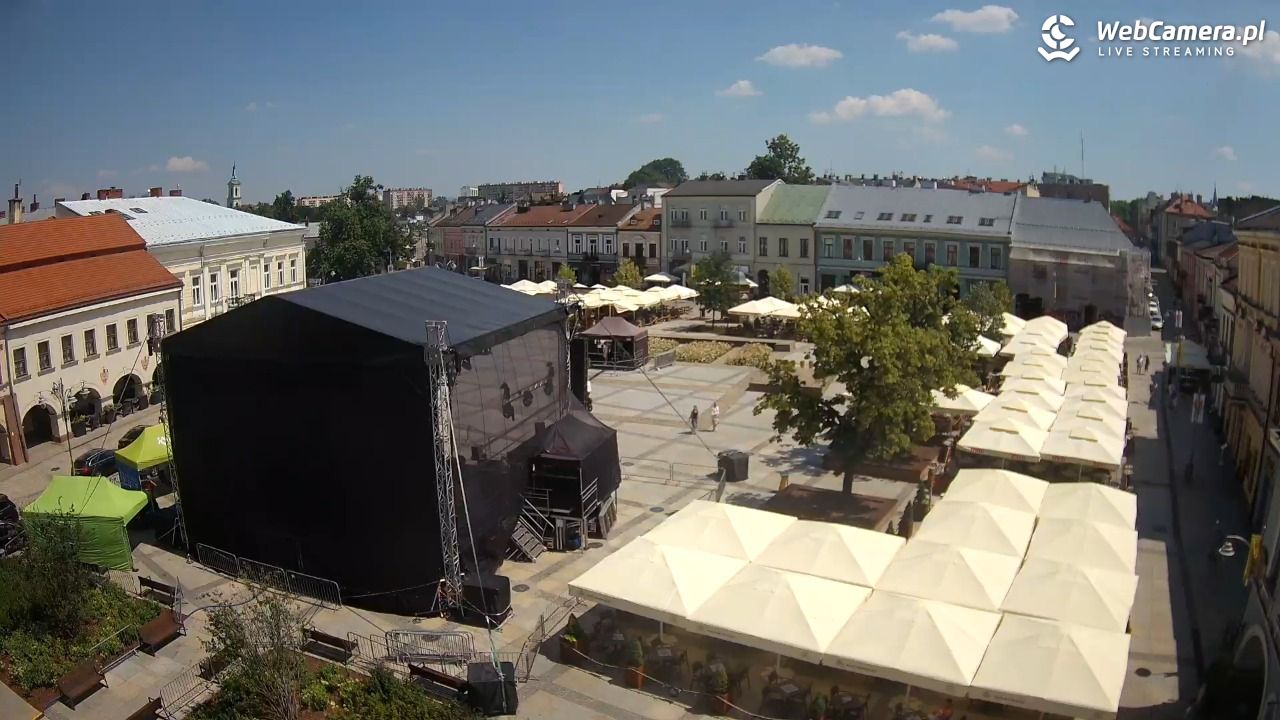 KIELCE - widok na rynek - 28 czerwiec 2026, 13:15