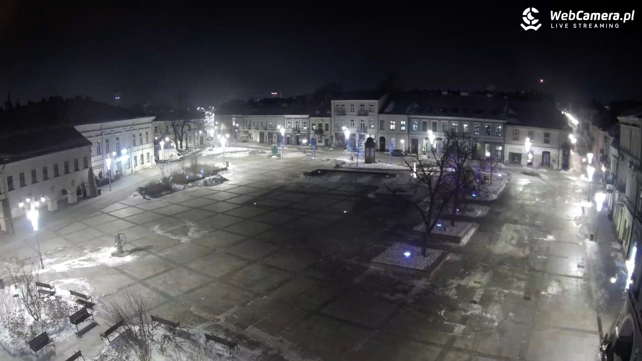 KIELCE - widok na rynek - 20 styczeń 2026, 04:57