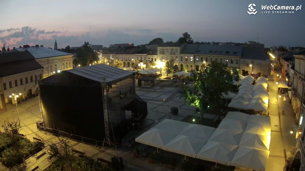 KIELCE - widok na rynek - 29 czerwiec 2026, 03:42