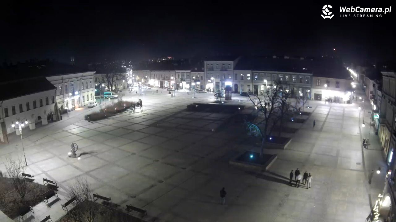 KIELCE - widok na rynek - 07 marzec 2026, 20:38