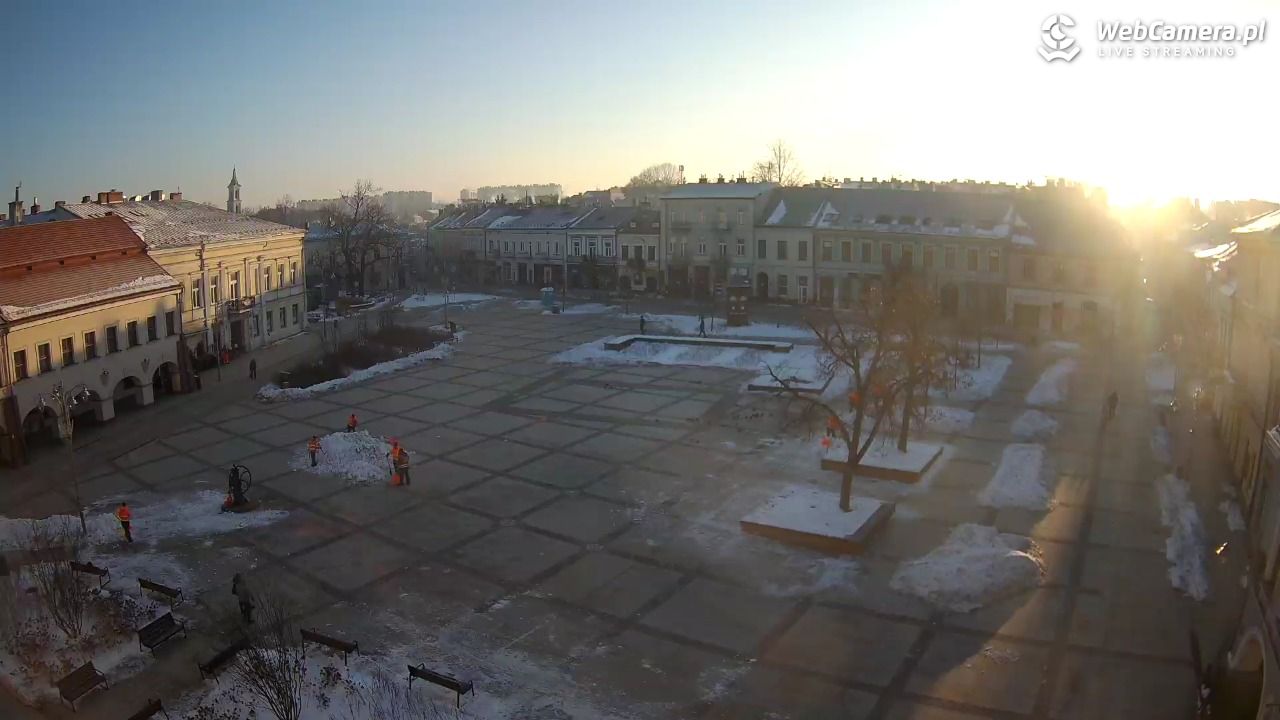 KIELCE - widok na rynek - 19 styczeń 2026, 08:33