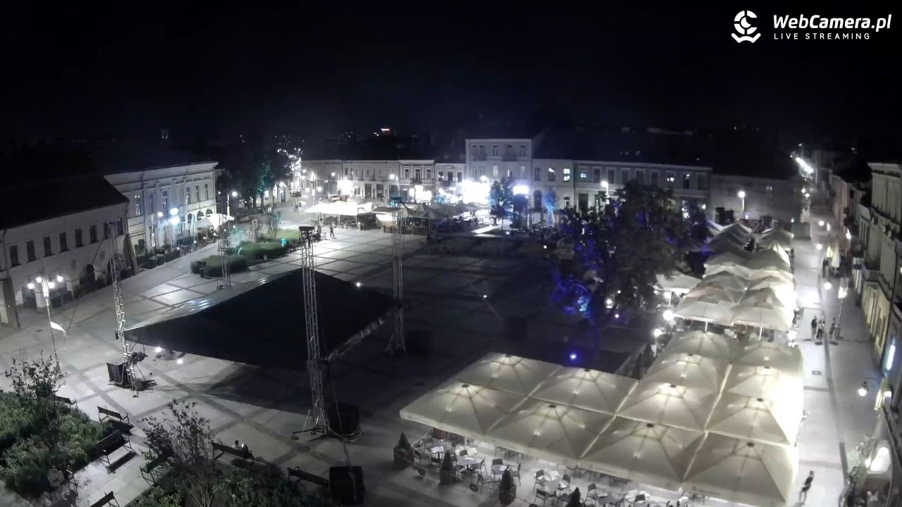 KIELCE - widok na rynek - 29 czerwiec 2026, 23:40