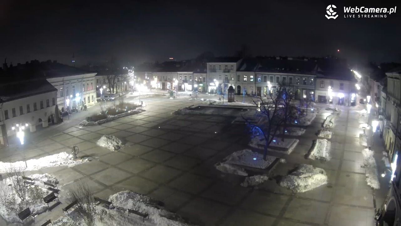 KIELCE - widok na rynek - 17 styczeń 2026, 02:11