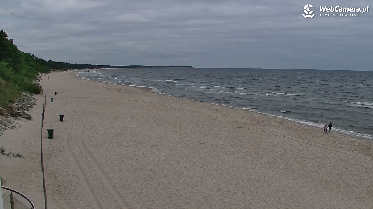 Kołobrzeg - widok na plażę zachodnią - 31 maj 2026, 07:24