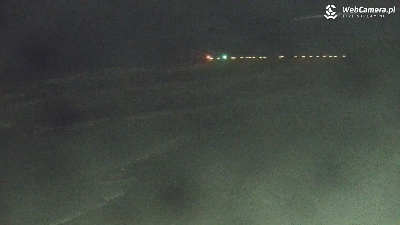 Kołobrzeg - widok na plażę zachodnią - 30 grudzień 2025, 17:14